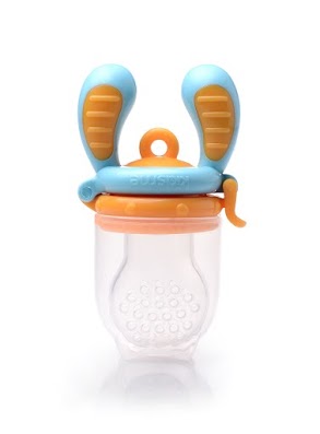 Food Feeder - Large Blue & Orange